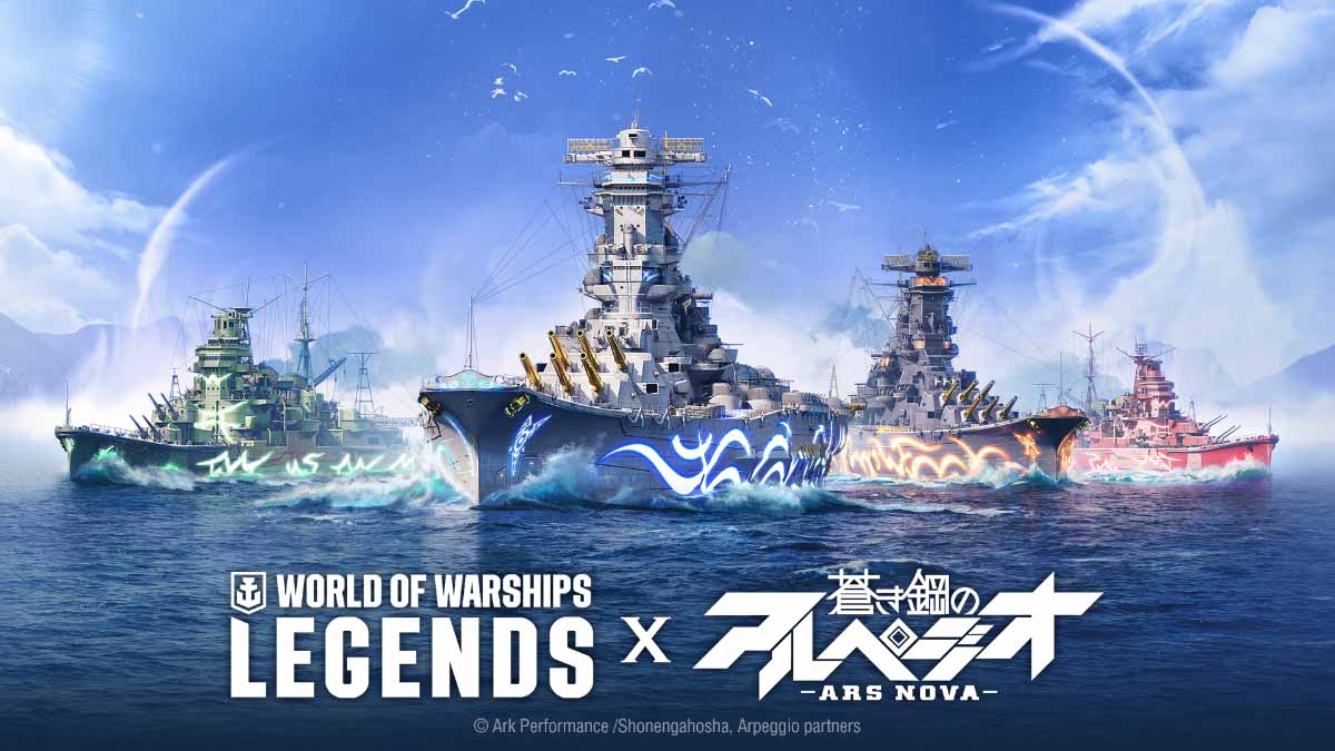 En octubre, Arpeggio of Blue Steel regresa a World of Warships: Legends