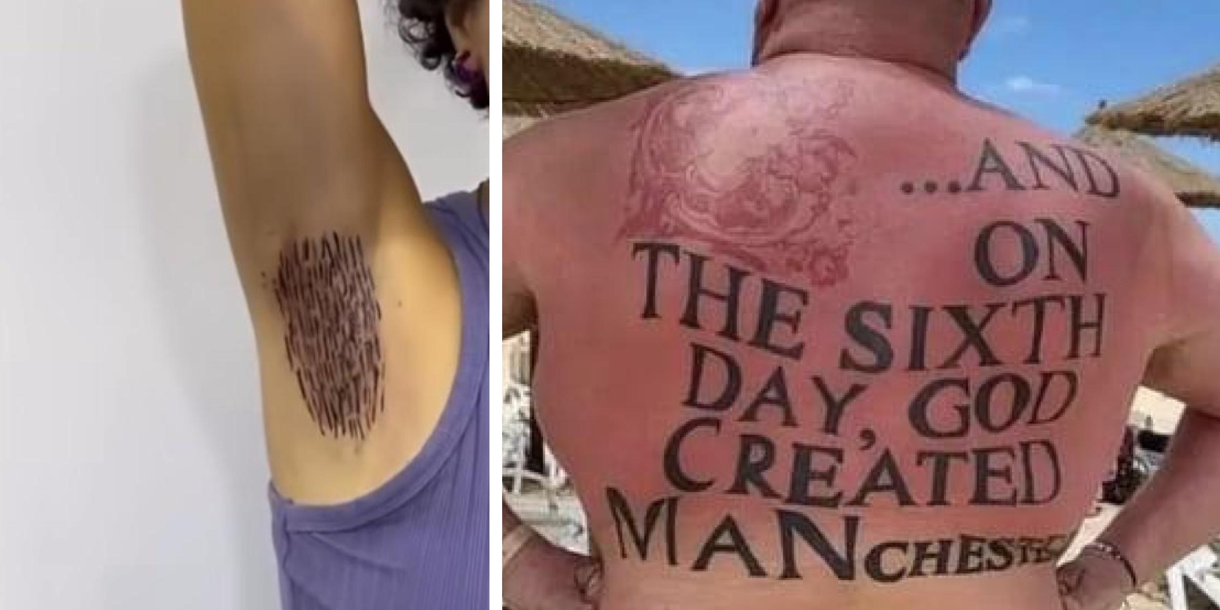Estas personas definitivamente se arrepienten de estos 25 tatuajes