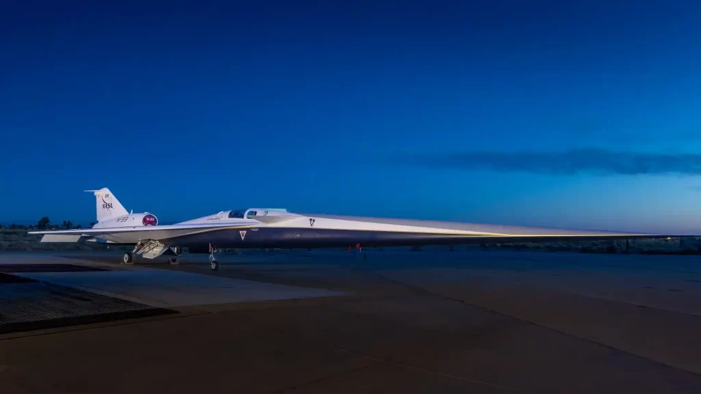 Este es X-59, el nuevo avión supersónico de la NASA: ni Boeing ni Airbus