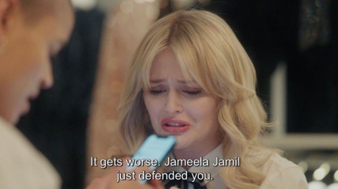 Se pone peor, Jameela Jamil acaba de defenderte