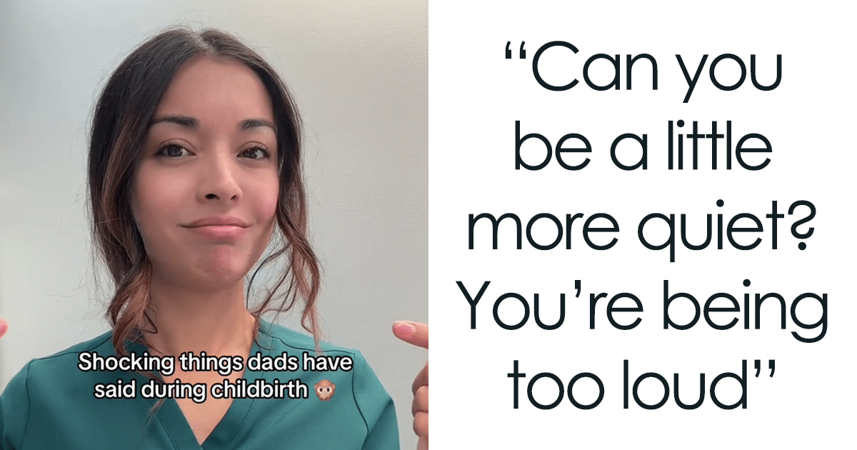 Enfermera pediátrica comparte 14 cosas horribles que escuchó salir de la boca de los hombres en la sala de partos