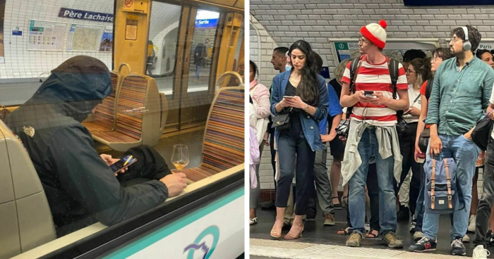 35 veces que la gente vio las cosas más salvajes en el metro de París y tuvo que tomar una foto