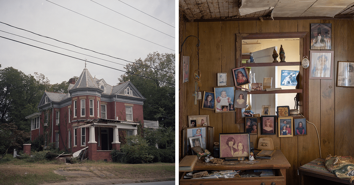 Exploré el interior de una casa abandonada de los años 60 repleta de recuerdos de la infancia