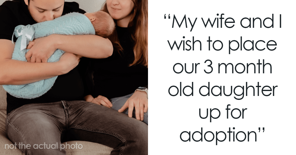 Una pareja casada puso a su hija en adopción porque “no encaja bien”