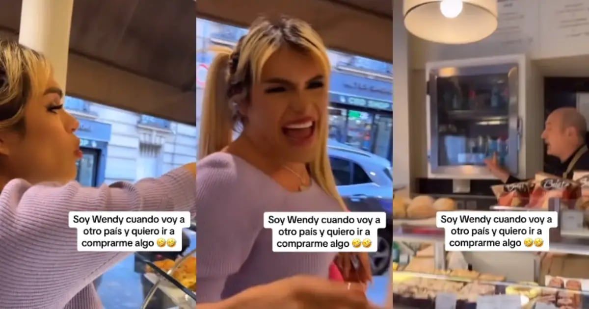 ¡Wendy Guevara desata risas al intentar comprar comida en una tienda en París sin saber francés!