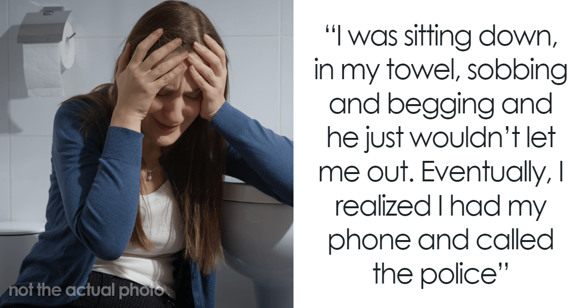 “Llamé a la policía”: Chico no soporta el olor de su novia y la encierra en el baño durante 3 horas