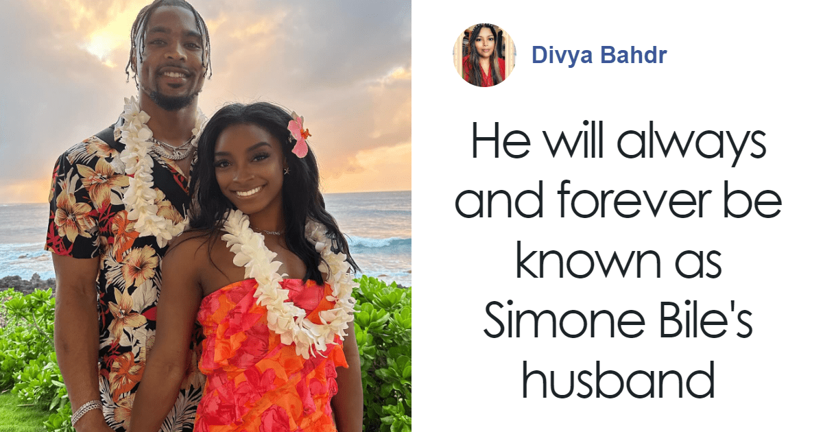 “Te refieres al señor Biles”: Simone Biles defiende la entrevista viral de su marido y provoca reacciones divididas