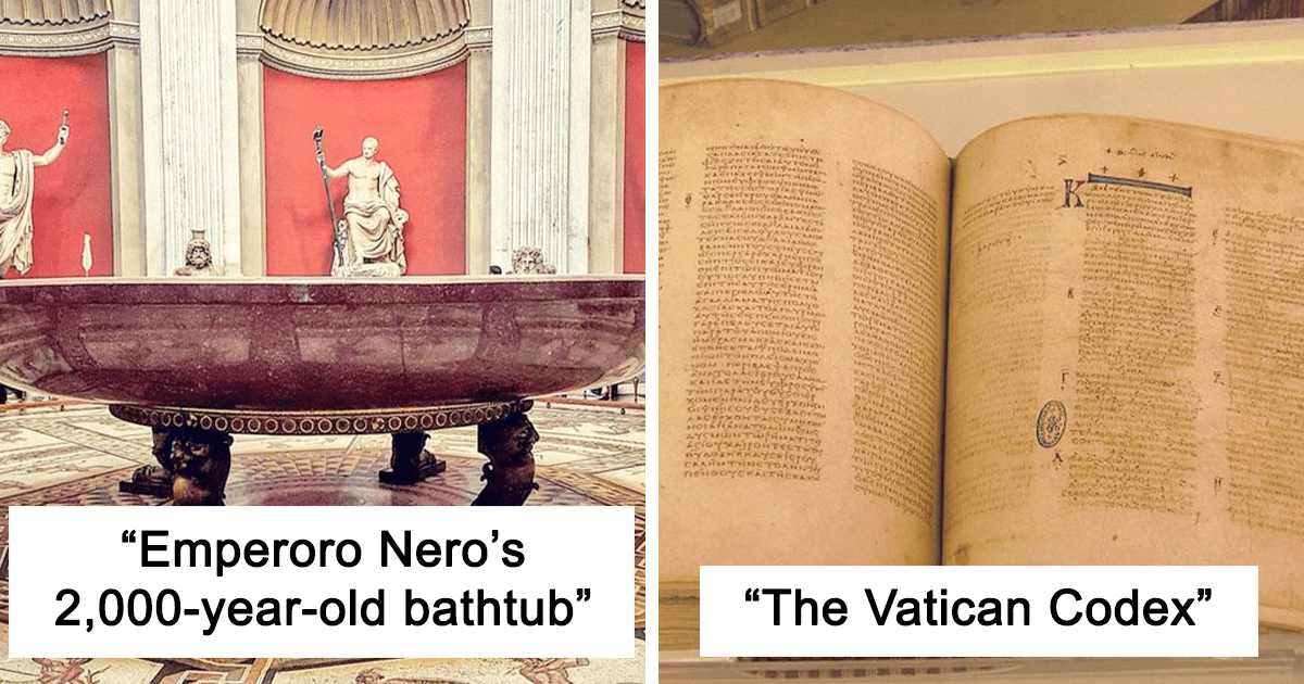 23 tesoros del Vaticano que la mayoría de la gente probablemente no conoce