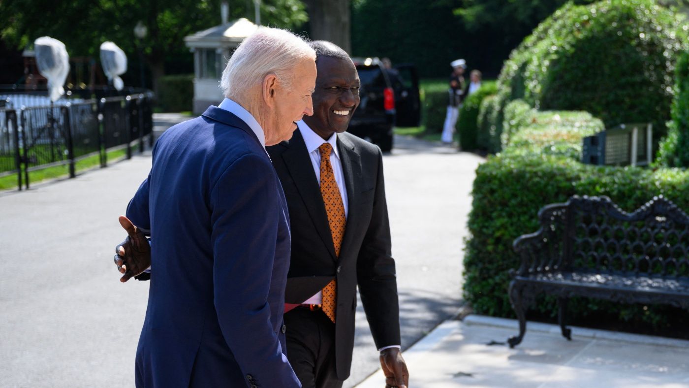 Biden nombra a Kenia un importante aliado fuera de la OTAN durante su visita de estado