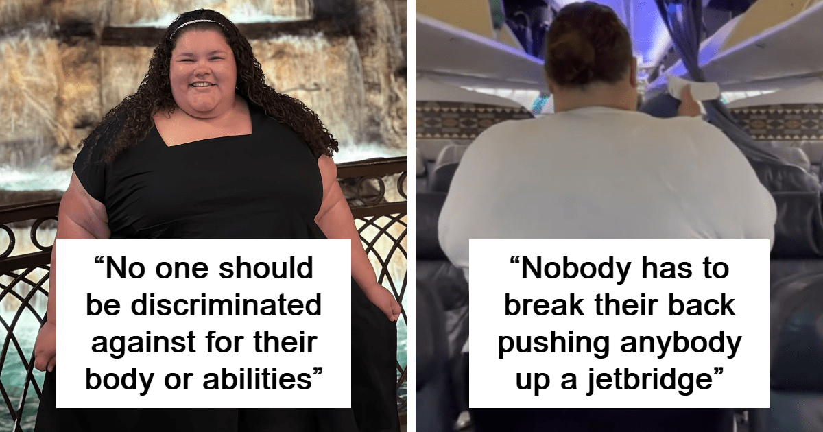 “La obesidad es una elección”: Viajero de talla grande criticado por denunciar la discriminación del personal del aeropuerto
