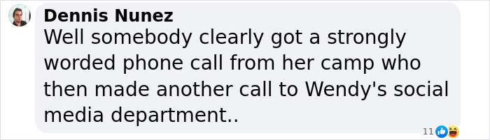 Dennis Núñez comenta sobre la respuesta de Wendy a Katy Perry, insinuando una llamada de su equipo.