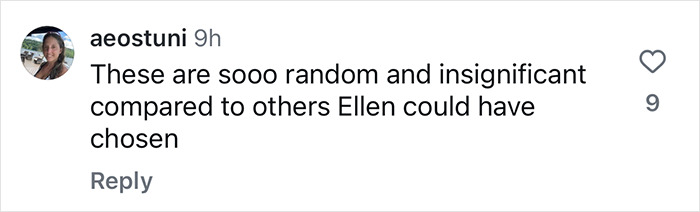 Comente sobre la publicación de Ellen DeGeneres sobre un encuentro incómodo, provocando reacciones de los fanáticos.