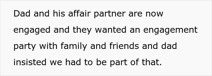 Envíe un mensaje de texto sobre el compromiso de papá y la participación familiar en el evento.