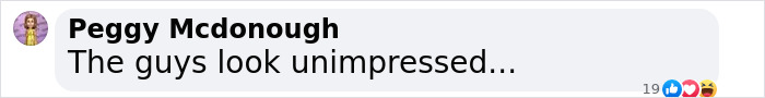 Comentario de Peggy McDonough diciendo 