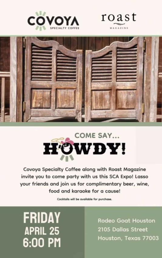 Ven a decir Howdy Event Poster para Houston Expo.