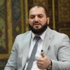 El gobernador de Damasco, Maher Muhammad Marwan, nombrado por la nueva administración en Siria, habla durante una entrevista exclusiva sobre la agenda actual en Damasco, Siria, el 24 de diciembre de 2024.