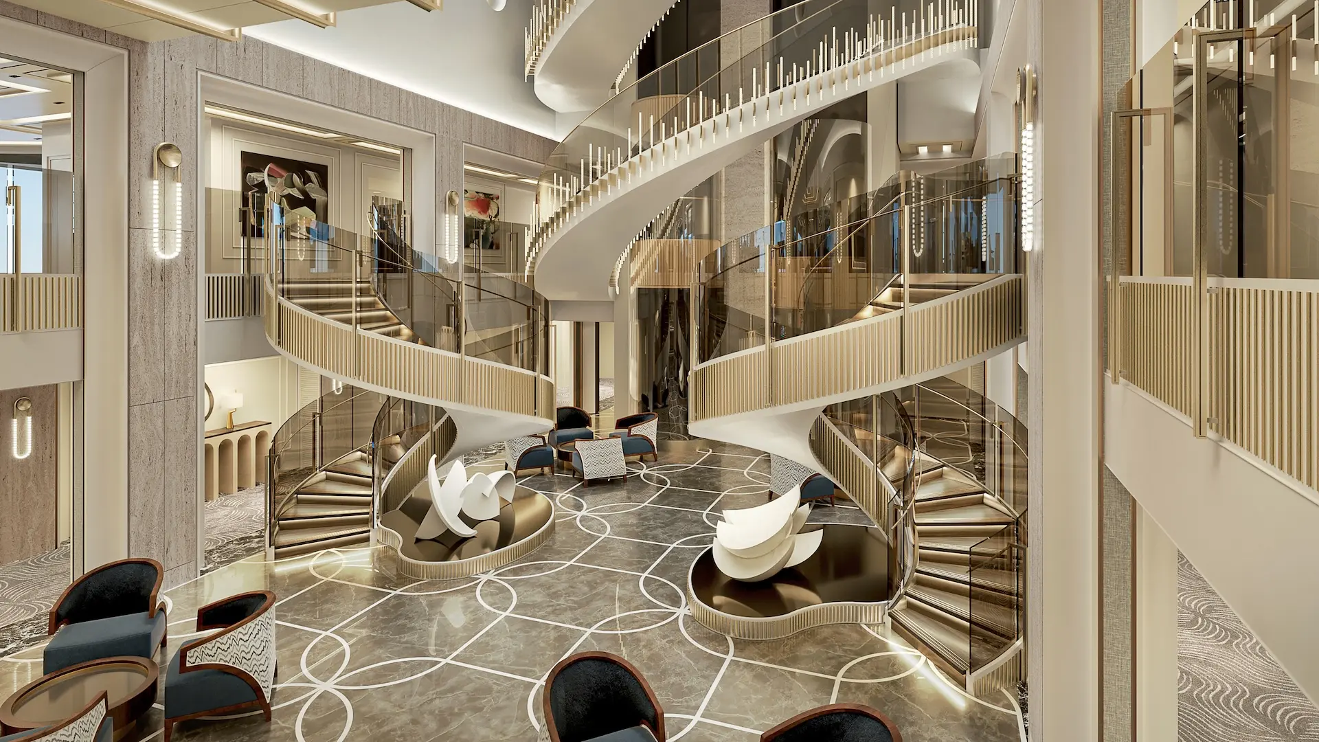 Así son los nuevos cruceros Seven Seas Prestige: imágenes