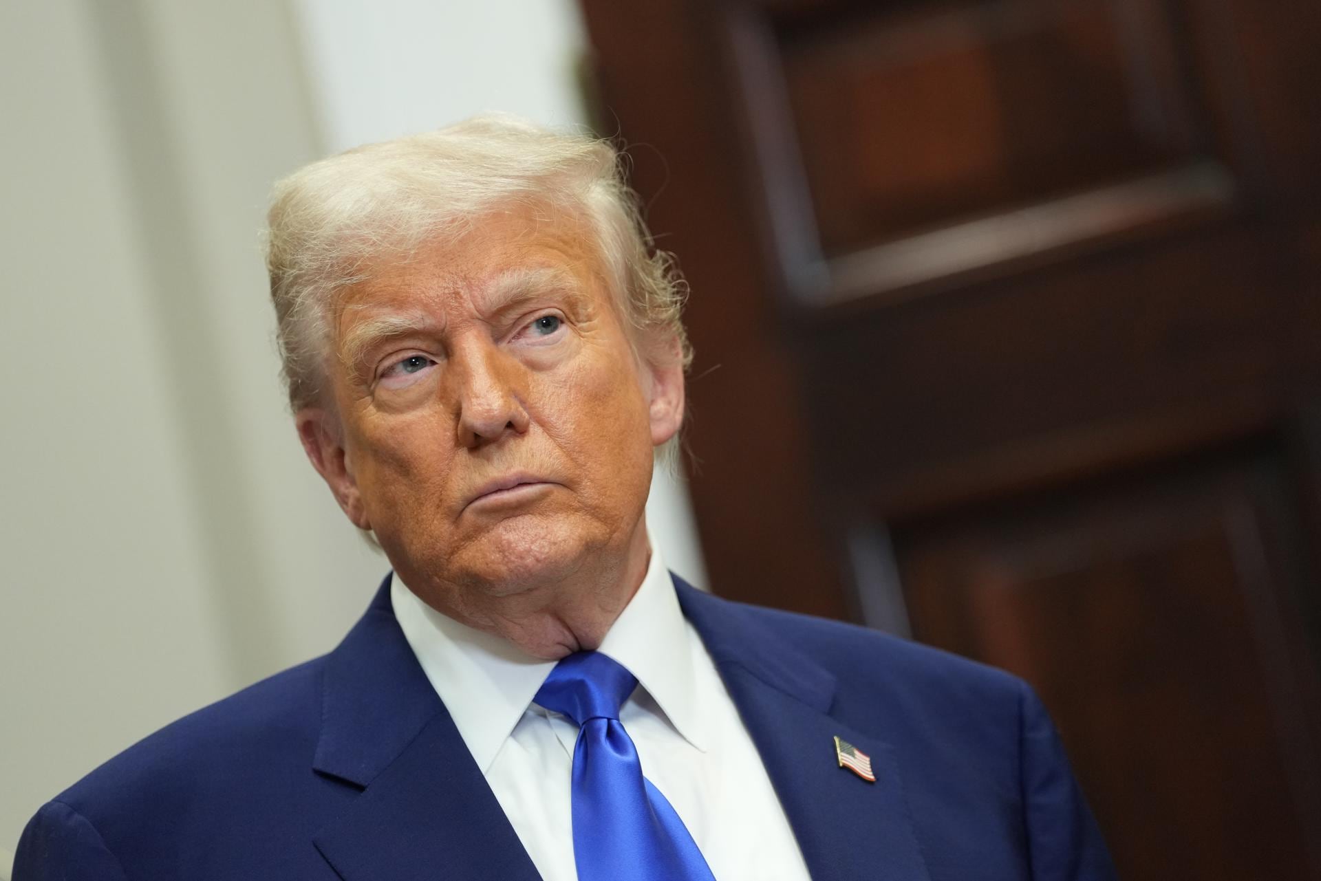 El presidente de Estados Unidos, Donald Trump. | Crédito: EFE/EPA/CHRIS KLEPONIS/ POOL