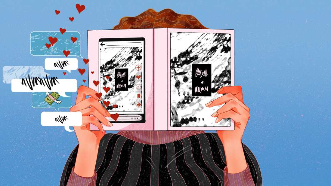 Fuera de los borrones de los libros, las redes sociales son la forma en que los clientes son la forma en que los clientes deciden qué libro leer.