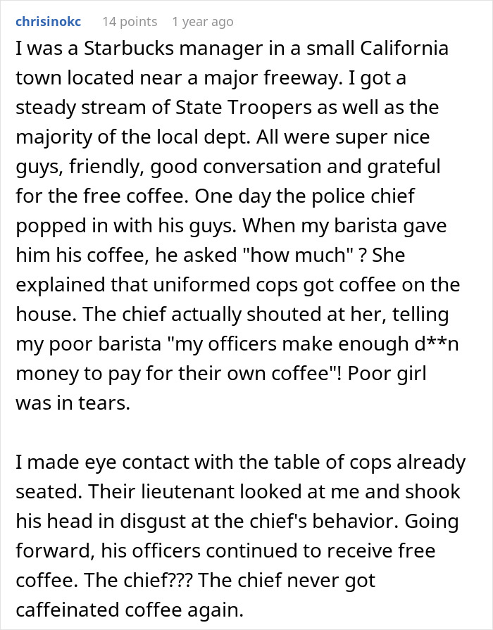 Barista usa la venganza descafeina para enseñarle a un soldado grosero una lección en respeto después del duro incidente de la cafetería.