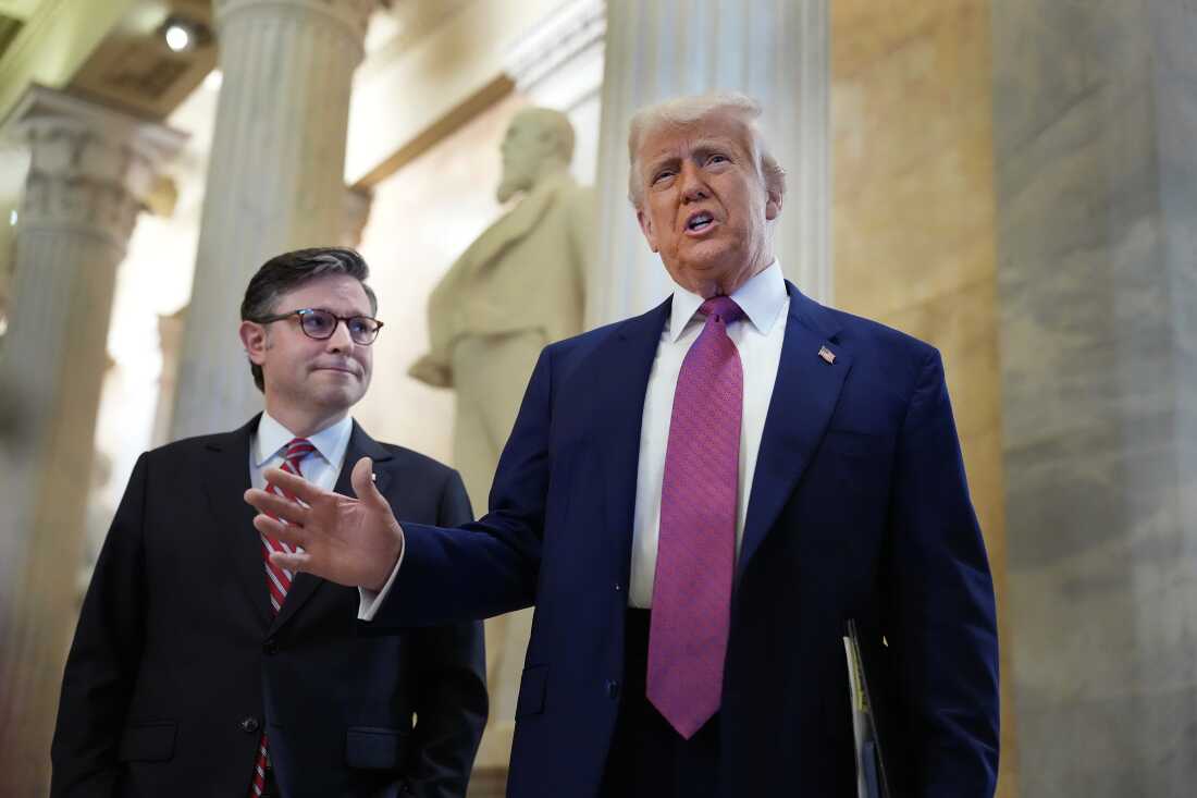 El presidente Trump se reunió el martes con los republicanos de la Cámara de Representantes para impulsar a los miembros para respaldar un proyecto de ley masivo destinado a avanzar gran parte de su agenda de política interna.