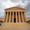 La Corte Suprema de los Estados Unidos se ve cerca de Sunset en Washington el 18 de octubre de 2018.
