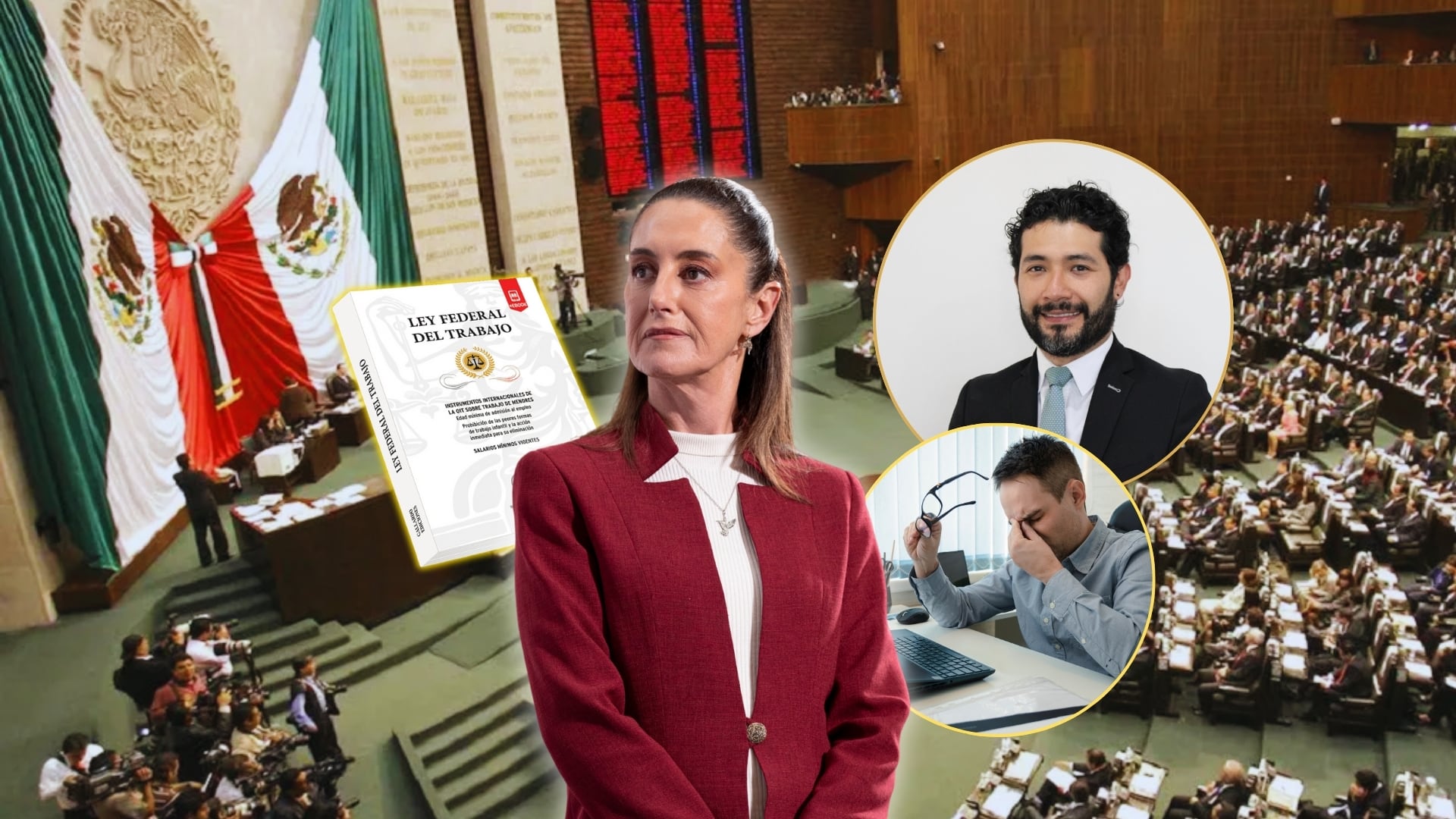 El secretario de Trabajo y Previsión Social, Marath Bolaños, presentó ante los titulares de Trabajo del país seis compromisos laborales que serán prioridad en esta administración, donde se incluye la reducción de la jornada laboral. Foto: Especial