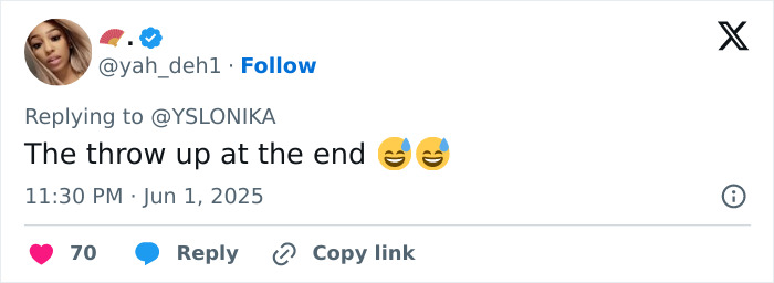 Tweet que muestra una reacción al acto de clasificación X de Kesha en Mighty Hoopla que involucra a un bailarín y un plátano.