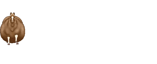 Gif gord de caballos gordos acelerados Una versión más rápida y acelerada del gif de caballos gordos o gif hilado gif, que fue compartido para Tumblr en 2021.