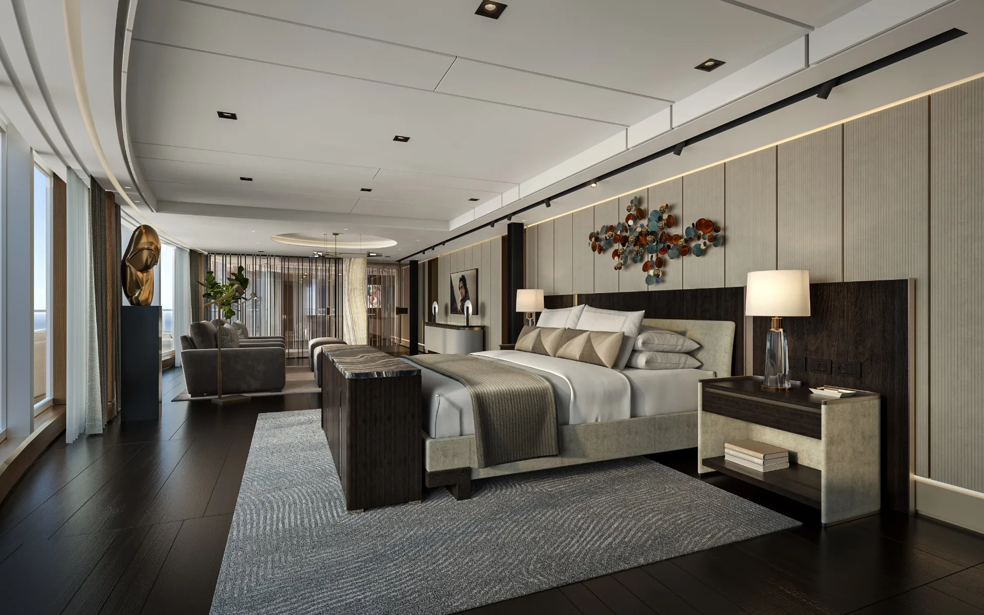 ¿Cómo es Skyview Regent, la suite de crucero más grande del mundo?