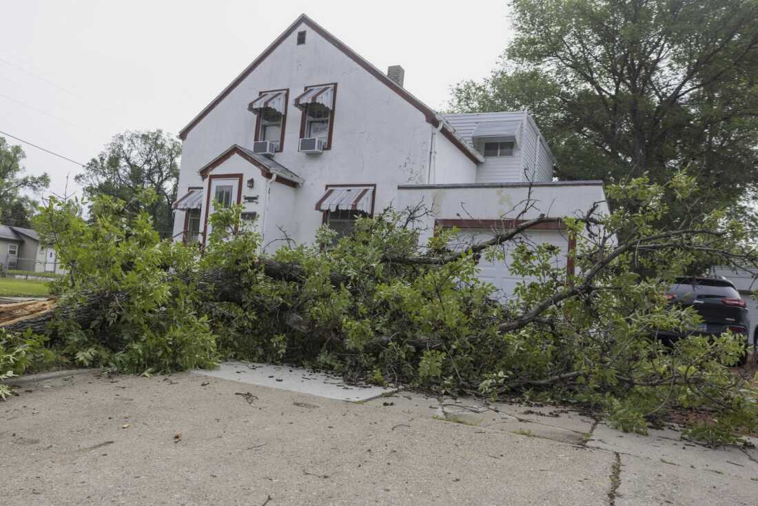 Las tormentas severas golpearon a Bismarck, ND y otras áreas del estado temprano el sábado, dejando al menos tres muertos.
