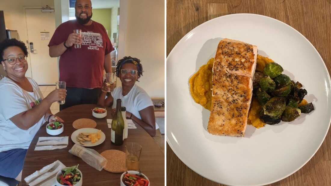 Antes de que Ben Abrams de NPR fuera periodista, trabajó como chef en Atlanta.