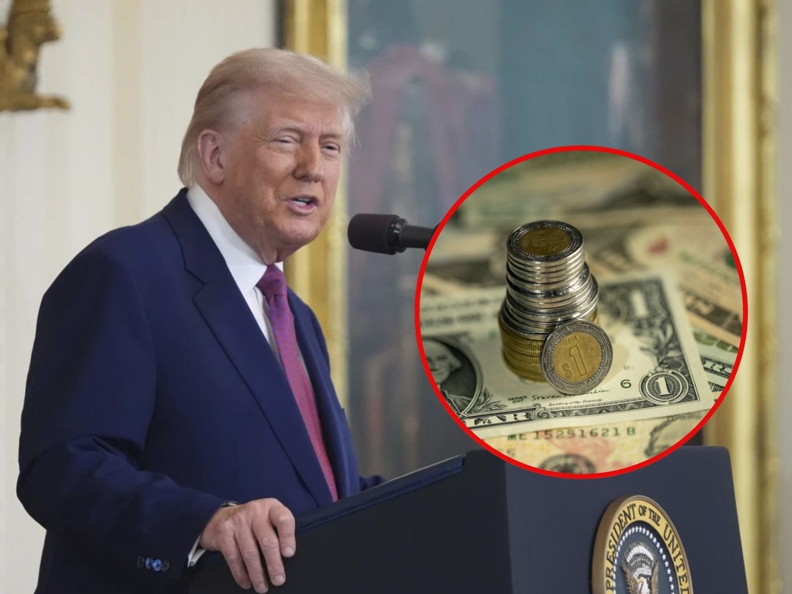 Dólar vs Peso: ¿En cuánto se cotiza hoy? | Crédito: AP/Canva