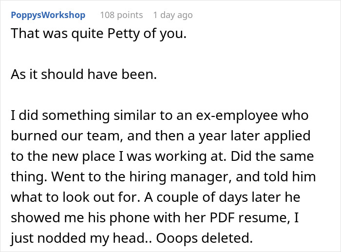 Comente sobre Guy Ghosting Friend después del divorcio y una referencia de trabajo posterior, compartiendo una experiencia personal similar con un ex empleado.