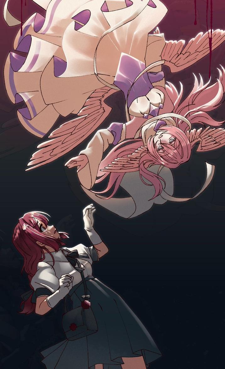 Algunos arte de Ayamizu basado en personajes de Raikou of the Dragons. El arte es de x usuario pixel_cloud09.