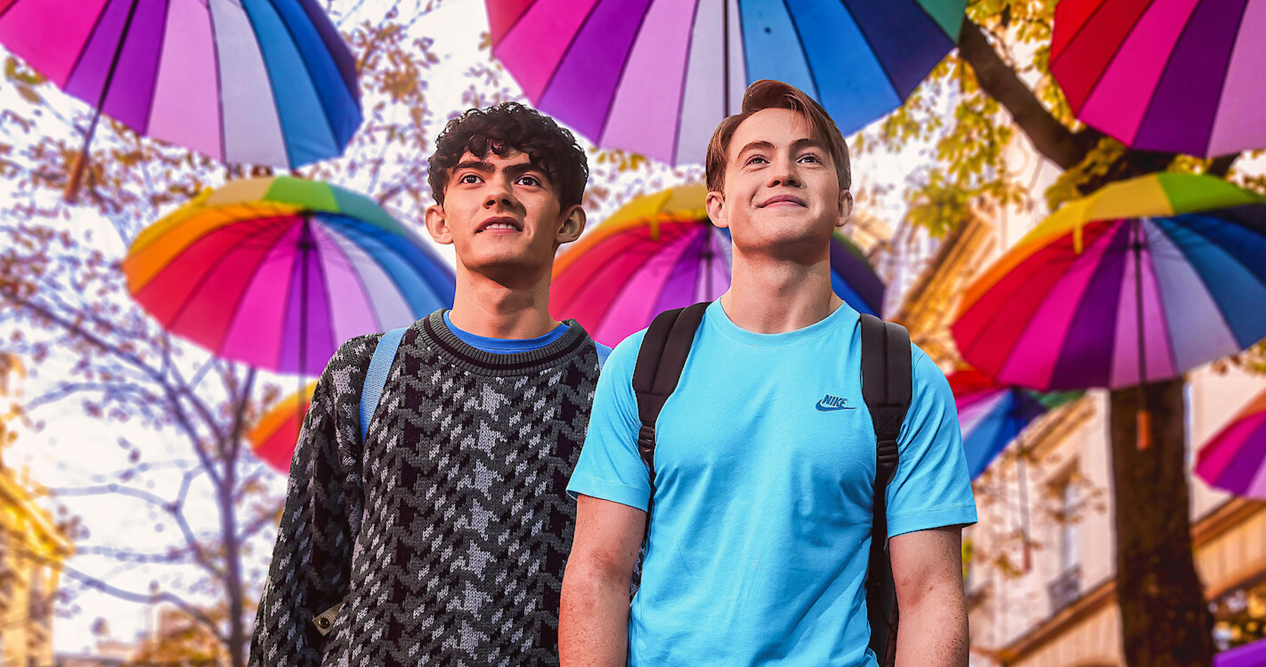 Nick y Charlie en Heartstopper