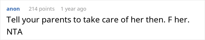 Captura de pantalla de un comentario de Reddit discutiendo a una mujer involucrada en una situación de asunto y divorcio en línea.