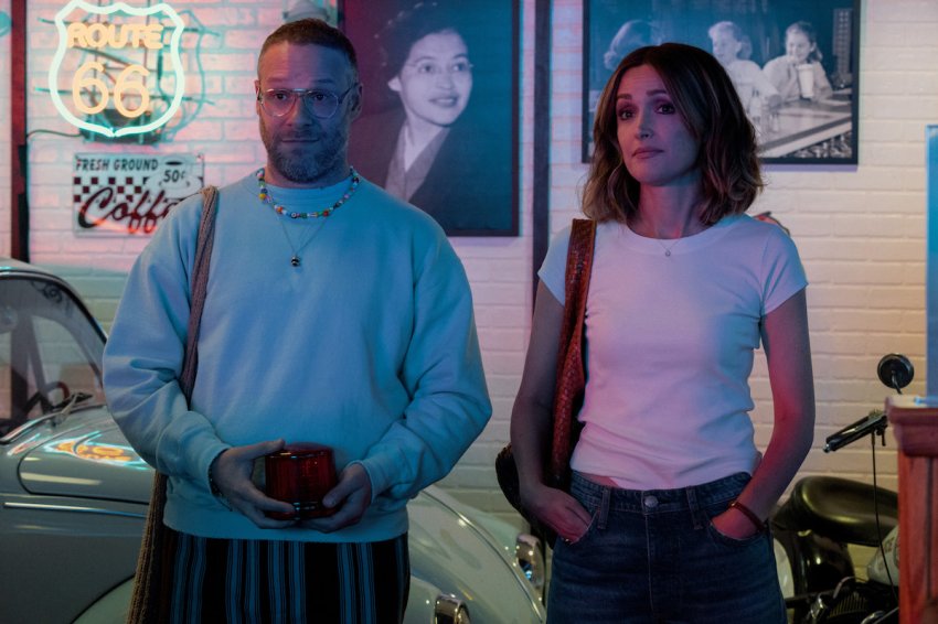 Seth Rogen y Rose Byrne en 'Platónico'