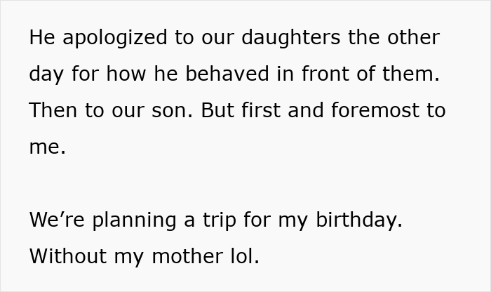 Extracto de texto sobre la sorpresa de cumpleaños de un esposo que causa problemas de matrimonio después de 19 años, lo que lleva a la terapia.