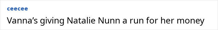 Comente leyendo a Natalie Nunn de Vanna una carrera por su dinero, discutiendo las preocupaciones de tendencia y ceguera de relleno de Love Island.