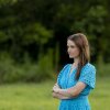 Katie Chubb, una organizadora comunitaria, se encuentra en un lote vacío en Augusta, Georgia, donde ha estado tratando de abrir un centro de nacimiento durante seis años. Ella dice que la falta de cooperación de los hospitales locales ha sido un obstáculo principal.