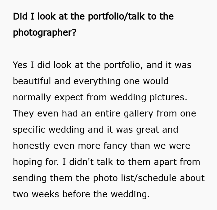 La novia golpea a un fotógrafo de bodas de $ 3k, dice que el perro con GoPro habría tomado mejores fotos de bodas.