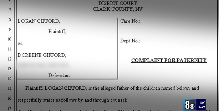 Documento judicial que muestra una queja de paternidad presentada por un hombre que acusa a mamá y revela planes si es el padre biológico del hermano.