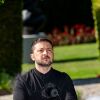 El presidente ucraniano, Volodymyr Zelenskyy, habla en una conferencia de prensa cuando Dinamarca lanza su presidencia de la UE en el Castillo de Marselisborg el 3 de julio de 2025 en Aarhus, Dinamarca.