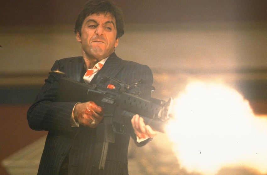 Al Pacino en Scarface (1983)