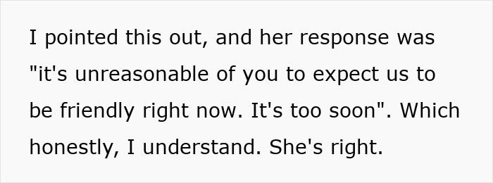 Extracto de texto que discute expectativas irrazonables después de una ruptura, destacando a Lady Manipulating Boyfriend.