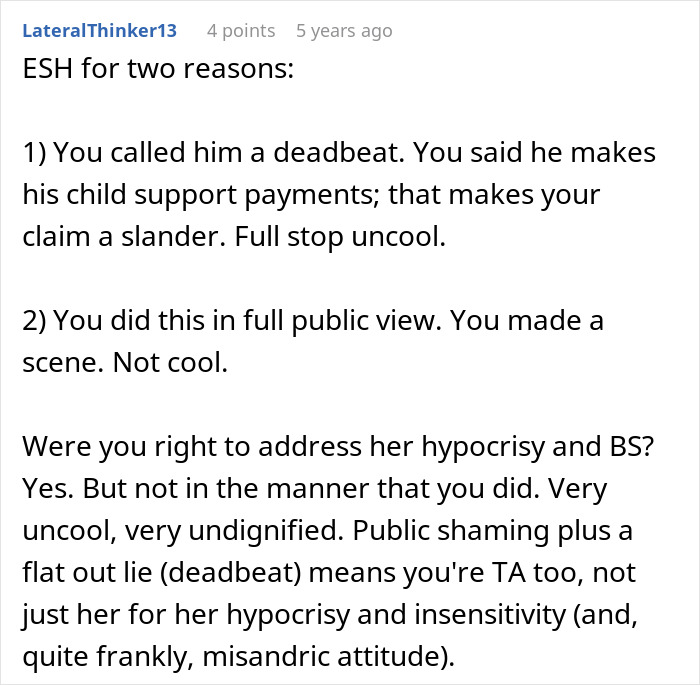 La madre en línea no se jacta de los niños necesarios, criticados por el hijo abandonado del esposo y la controversia de vergüenza pública.