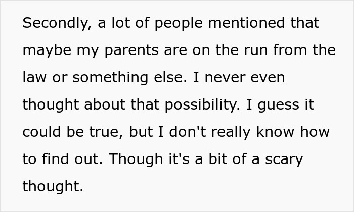 Extracto de texto sobre la vida de un joven de 17 años después de que los padres regresan de un viaje mundial de siete años.