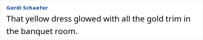 Ese vestido amarillo brillaba con adornos dorados, reflejando mensajes ocultos detrás de las opciones de vestuario de Melania Trump.