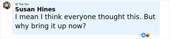 Comenta de Susan Hines sobre Priscilla Presley abriéndose en la vida íntima de Lisa Marie y Michael Jackson, con reacciones visibles.